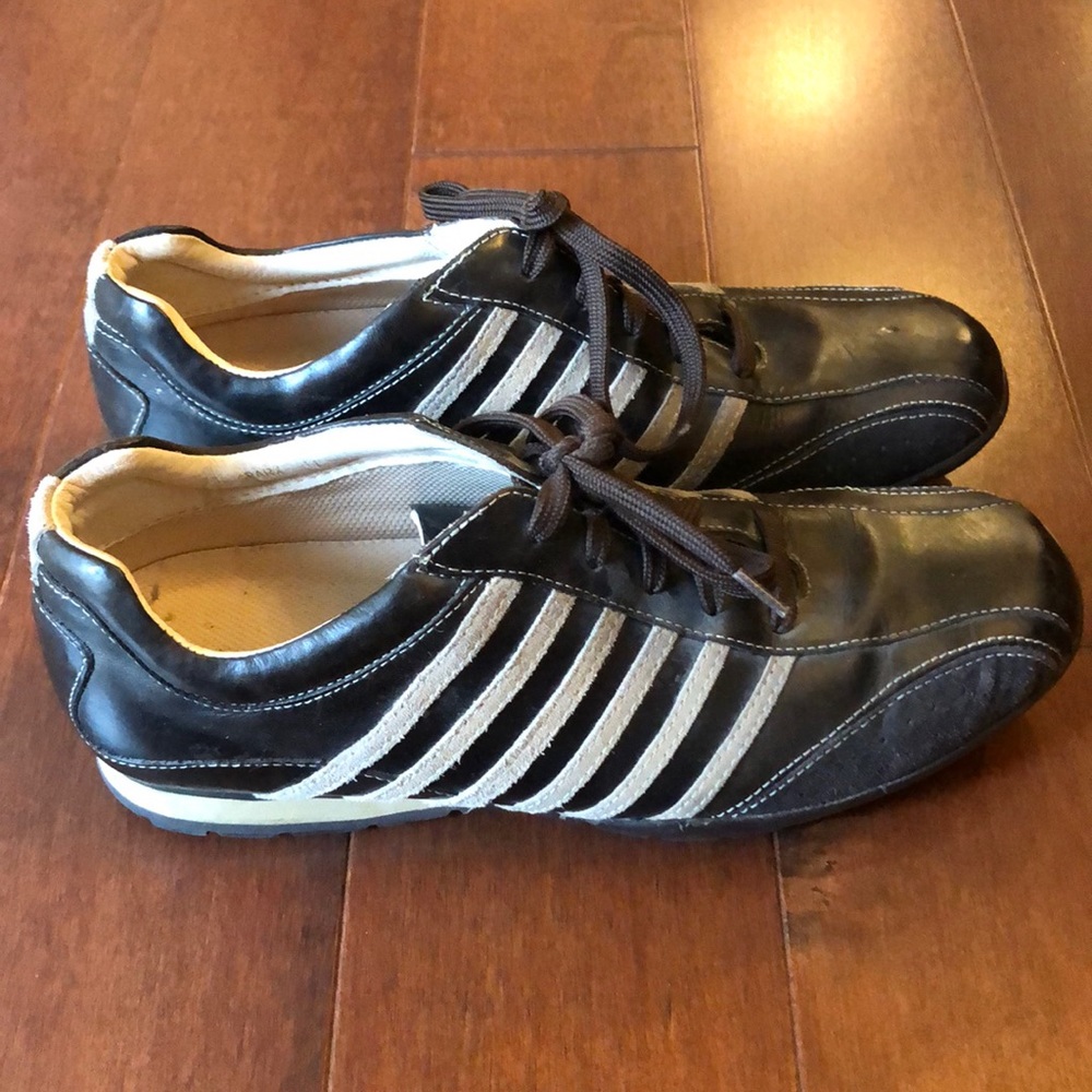 Steve Madden leather lace up men’s shoes